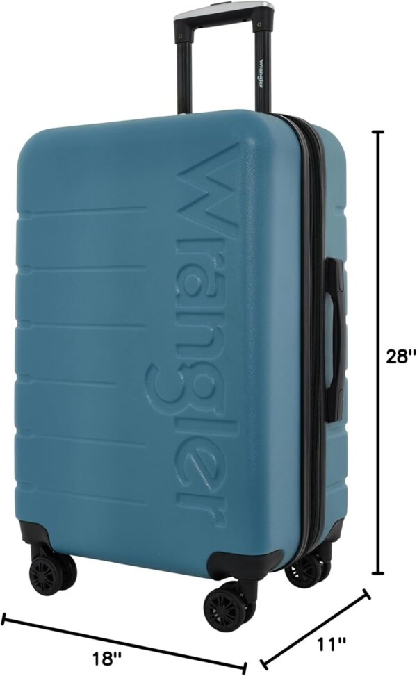 Wrangler Maverick 3 Piece Luggage Set, Blue Heaven, 45.72 cm x 27.94 cm x 71.12 cm - Image 11