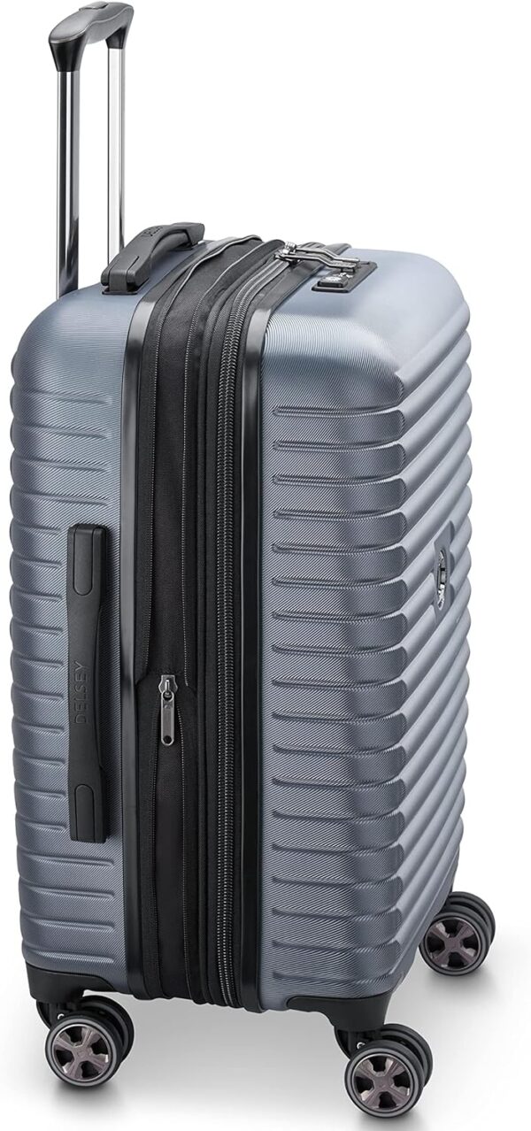 DELSEY PARIS Cruise 3.0 Hardside Expandable Luggage with Spinner Wheels, Graphite, 2 Piece Set (21/28) - Image 7
