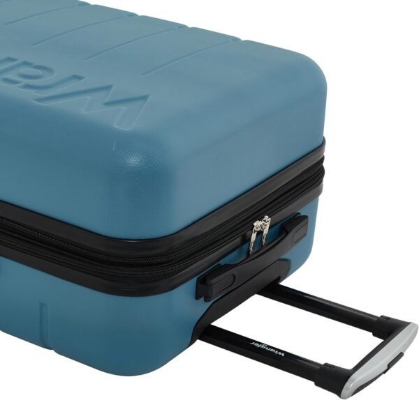 Wrangler Maverick 3 Piece Luggage Set, Blue Heaven, 45.72 cm x 27.94 cm x 71.12 cm - Image 6