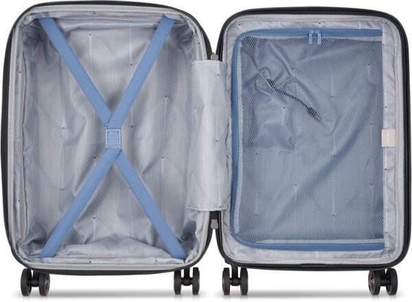 DELSEY PARIS Cruise 3.0 Hardside Expandable Luggage with Spinner Wheels, Graphite, 2 Piece Set (21/28) - Image 8