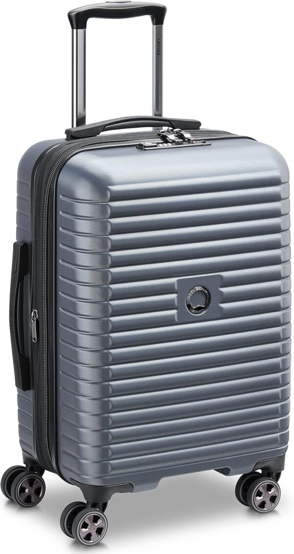 DELSEY PARIS Cruise 3.0 Hardside Expandable Luggage with Spinner Wheels, Graphite, 2 Piece Set (21/28) - Image 5