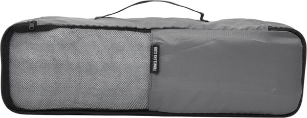 Travelers Club Riddock Luggage and Travel Accessories, Charcoal, 14-Piece Set - Image 12