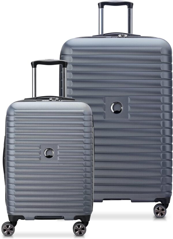 DELSEY PARIS Cruise 3.0 Hardside Expandable Luggage with Spinner Wheels, Graphite, 2 Piece Set (21/28)