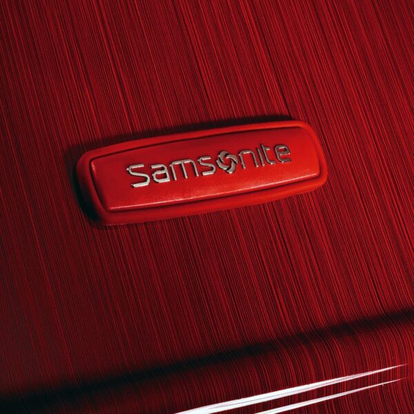 Samsonite Winfield 2 Hardside Expandable Luggage with Spinner Wheels, Burgundy, Checked-Medium 24-Inch - Image 3