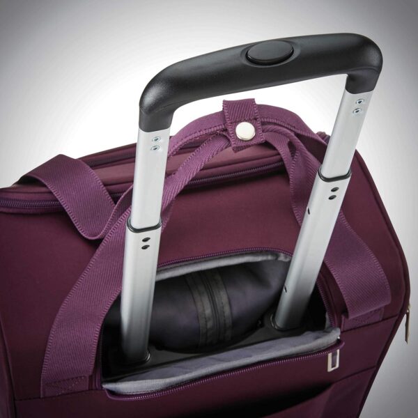 Samsonite Underseat Carry-On Spinner With USB Port, Purple, One Size - Image 8