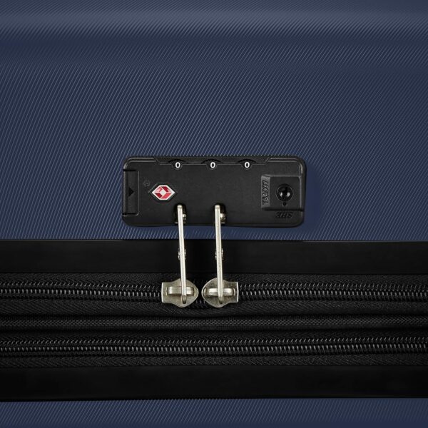 Samsonite Evolve SE Hardside Expandable Luggage with Spinners, Classic Navy, 2PC SET (Carry-on/Medium) - Image 7